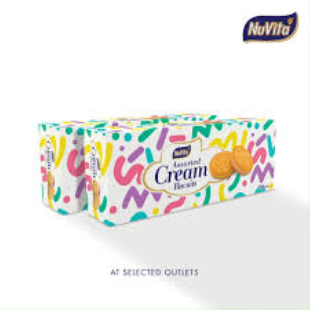 NUVITA ASSORTED CREAM BISCUIT 170G